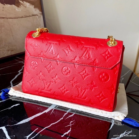 Official oldcobbler VUITTON VAVIN LOUIS BB 0825